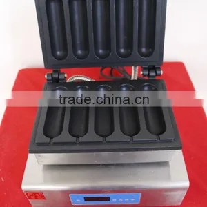 2015 New Design Automatic Digital Commercial Hot Dog Machine Lolly Waffle Maker French Sausage Maker thumbnail-3