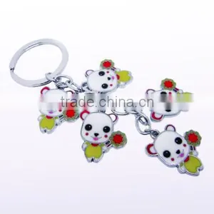 Manufacture Promotional Custom Shaped Metal Dog Keychain thumbnail-3