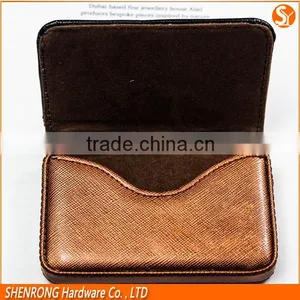 Luxury Gold Color Credit Card Holder With PU Leather Material as Promotional Gift thumbnail-5