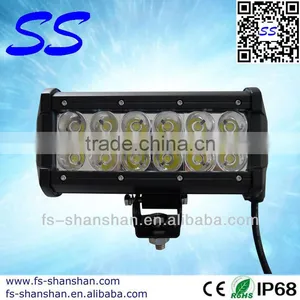 HOT SALE! Stainless Steel Waterproof 3W LED Light Bar 36w Truck Roof off Road Tractor Light Bar thumbnail-1