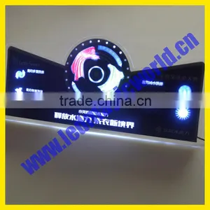 Customized Stand Lovely LED Edge Light Promotional Flashing Imitate Motion Sign thumbnail-1