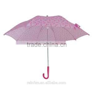 Bright Colored Manual Open Straight Kids Umbrella thumbnail-2