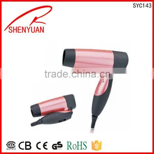 New Model DC Motor Diffuser Hair Dryer Home Hair Blower With CE/GS/RoHS Traveling Dual Voltage Foldable Household thumbnail-1