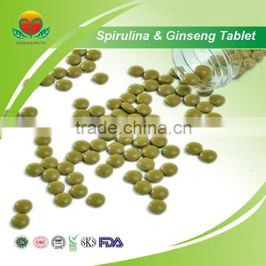 Competitive Price Spirulina & Ginseng Tablet thumbnail-1