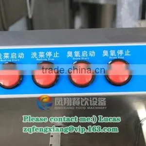 Full Automatic Industrial Ozone Minitype Meat Vegetable Fruit Cleaning Cleaner Thawing Machine thumbnail-4