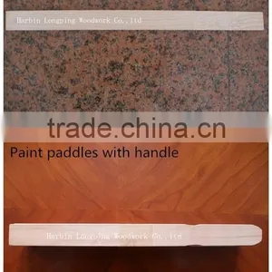 Professional Factory One Color Print Wooden Paint Stir thumbnail-3