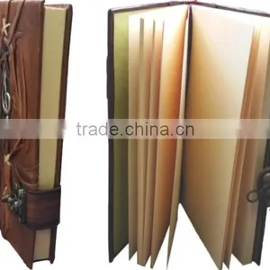 HANDMADE VARIOUS DESIGNS JOURNA REAL LEATHER-HIGH QUALITY-NOTEBOOK - DIARY - SKETCHBOOK thumbnail-6