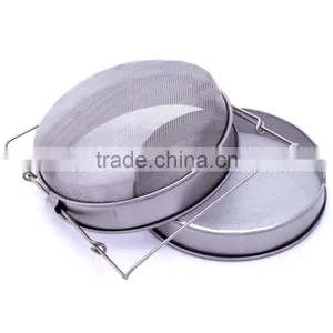 Food Grade Stainless Steel Double Honey Strainer / Filter / Sieve thumbnail-4