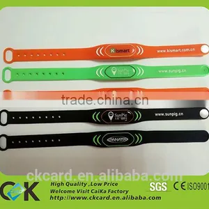 Wholesale Custom NFC Silicone Wristband Multi-color Choice thumbnail-6