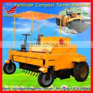 2016 China Newest Amisy Self-propelled Compost Turner Machine for Organic Fertilizer Plant 0086-13733199089 thumbnail-1