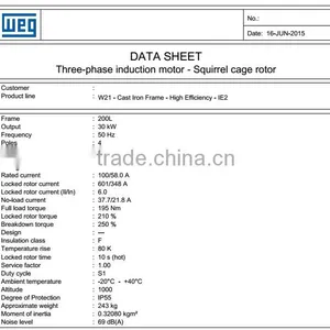 Electric Motor Three Phase Induction Motor for Industry Use thumbnail-6