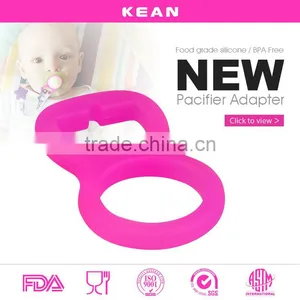 100%Food Grade Silicone Baby Boy Pacifier Clip Holder thumbnail-1