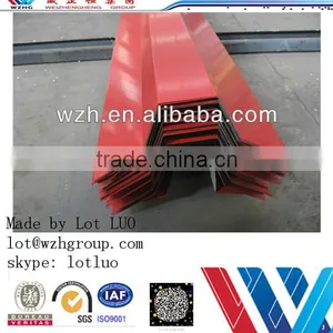 Corrugated Steel Sheet Ridge for Two-sloped Roof Made by China Supplier WZH thumbnail-3