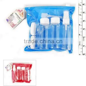 7 in 1 Plastic Travel Set Bottle, Travel Bottle thumbnail-1