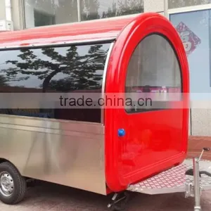Metallic Painting Professional Customized Food Trailer thumbnail-6