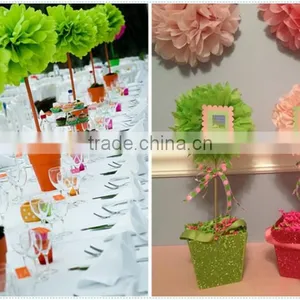 Colorful Wedding Festival Decoration Paper Flower thumbnail-2