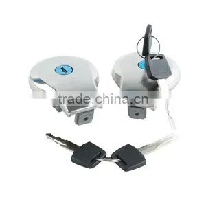 Gas Fuel Tank Door Cap Petrol Key Set For VIRAGO 82-96 SR250 XV535 VIRAGO thumbnail-1