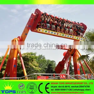 Amusement Park Equipment Funfair Top Spin Space Travel Rides thumbnail-3