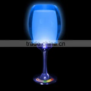 Wine Glasses Rechargeable LED Cup Night Light 1.5w/ USB Charging Cord,7 Color Changing Base,Energy-saving 8-Level thumbnail-3