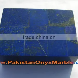 Wholesale Newly Modern JEWELRY BOXES LAPIS LAZULI HANDICRAFTS thumbnail-1