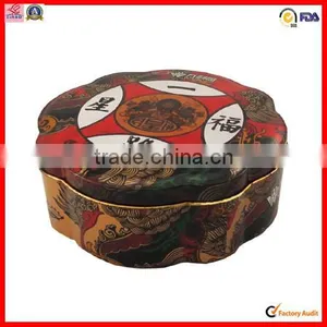 Irregular Shape Tea Tin Can thumbnail-1