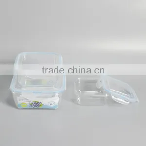 Competitive Price Stackable 3 Pieces Household Food Grade Microwave Plastic Container thumbnail-2