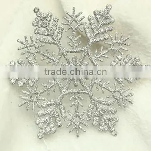 15051801 Hot Sale Plastic Christmas Plastic Glitter Snowflake thumbnail-6
