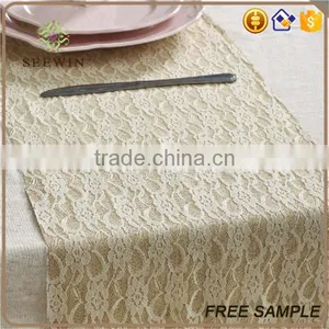 2016 High Quality Lace Table Runners for Wedding Deco thumbnail-1