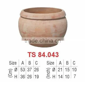 Vietnam Outdoor Ceramic Terracotta Flower Planters thumbnail-1