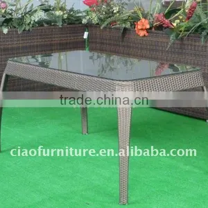 Artificial Rattan Patio Table thumbnail-4