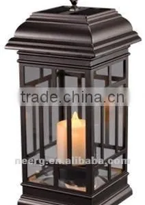 2-PC TABLE TOP DELUXE SOLAR PATIO Candle Light thumbnail-1