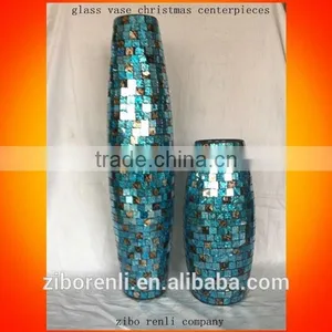 Elegant Style Tall Glass Vase Christmas Centerpieces thumbnail-1