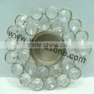 Fancy Crystal Handmade High Quality Crystal Candle Holder thumbnail-4