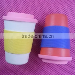 Quality Assurance Best Design Popular Bamboo Fiber Travel Coffee Mug thumbnail-1