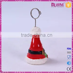 Christmas Hat Decoration Ceramic Name Card Holder thumbnail-4