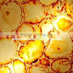 Gemstone Yellow Agate Slabs thumbnail-1