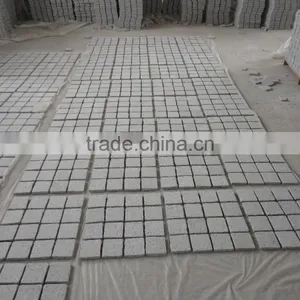 White Paving Stone White Granite Driveway Paving Stone Granite Mesh Paver thumbnail-5