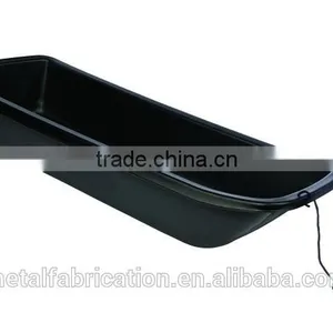 Snowmobile Pull Behind Sled Made of Plastic thumbnail-2