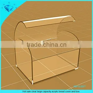 Table Top Acrylic Bread Display Case thumbnail-2