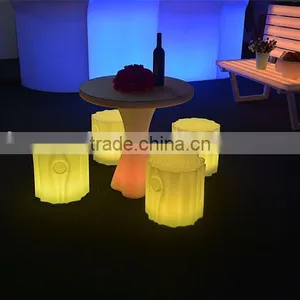 Outdoor Modern Design LED Stool, Tree Shape Led Chair thumbnail-1