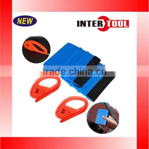 4x Safety Vinyl Cutter 3M Felt Edge Squeegee Car Wrapping Film Sticker Tool Kit thumbnail-1