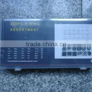 Professional Factory 225 Pcs Rubber O- Ring Assortment / Hardware Sets thumbnail-2