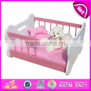 2015 Wholesale High Quality Wooden Dog Bed W06F004A thumbnail-3