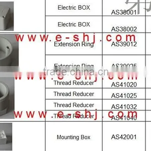 Australia Standards PVC Electric BOX, Extension Ring, Mounting Box, AS/NZ 2053 thumbnail-1