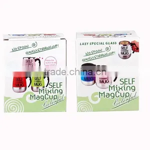 Automatic Battery Operated Stainless Steel Self Stirring Self Mixing & Spinning Cup thumbnail-6