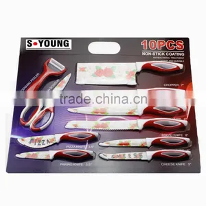 52001 4 Pcs Non-stick Knife With Abs Handle thumbnail-5