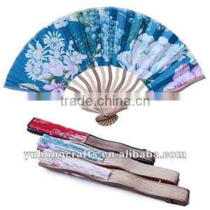 Silk Ladies Hand Fans thumbnail-1