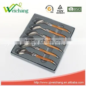WCJ850 Hot Sale Cutlery Set Stainless Steel 6 Pcs Plastic Kitchen Cutlery Set thumbnail-3
