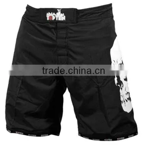 2-Way Stretch 100% Polyester Fight Shorts MMA Shorts thumbnail-4