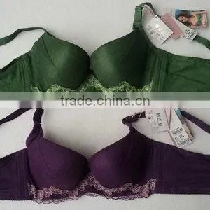 GZY Sexy and Comfortable Cheap Nylon/spandex Colored Bra thumbnail-1